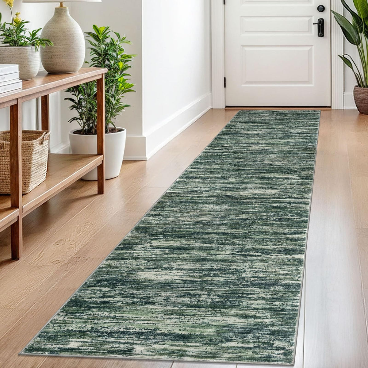 SIILOOM 3x5 Washable Area Rug Non Slip Door Mat Indoor for Entryway Bedside