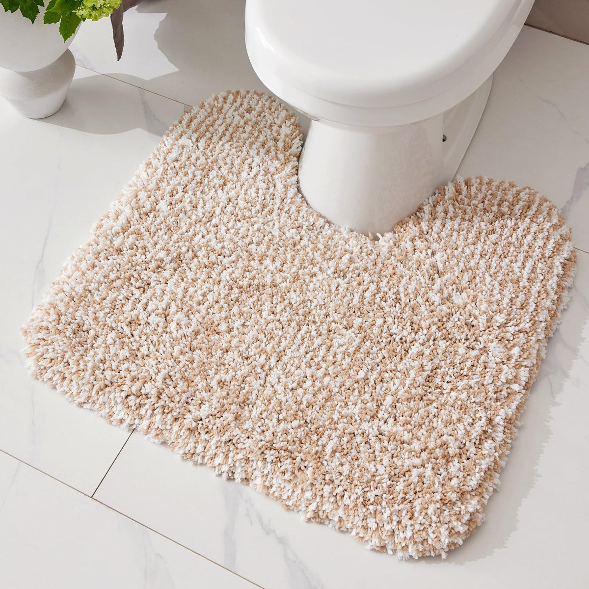 ILANGO Bathroom Rugs 24" × 17", Extra Soft Absorbent Microfiber Bath Rugs