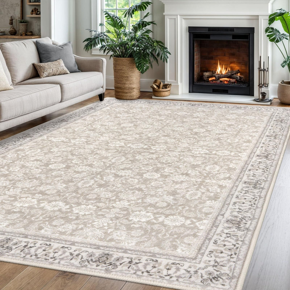 SIILOOM 2x3 Small Washable Area Rug Entryway Door Mat Indoor Kitchen Runner