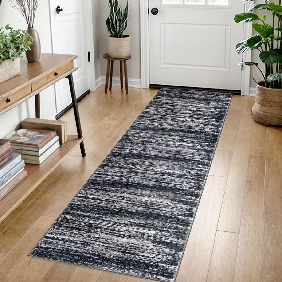 SIILOOM 3x5 Washable Area Rug Non Slip Door Mat Indoor for Entryway Bedside