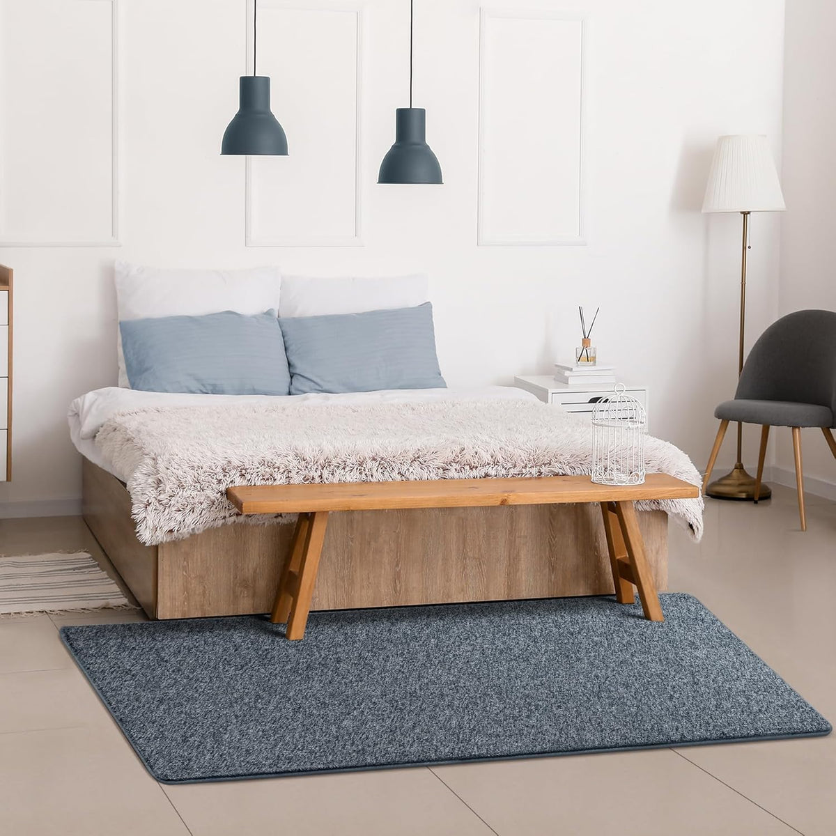 Chicrug Memory Foam 2x6 Runner Rugs for Hallway Entryway Bedroom