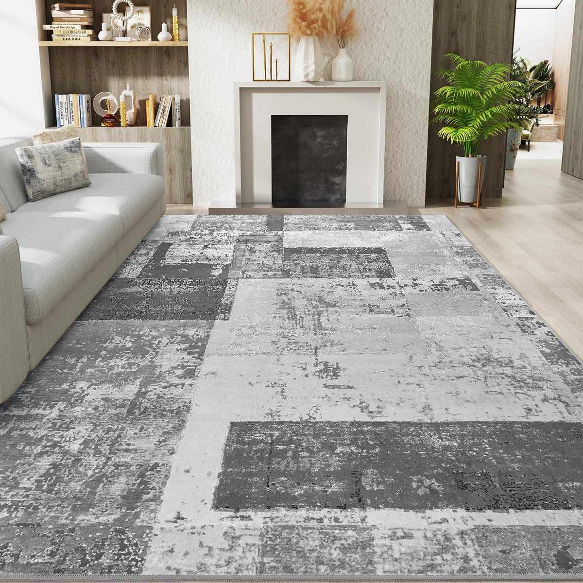 LOCHAS Washable Runner Rugs for Hallway 2x6, Non Slip Entryway Rug Runners