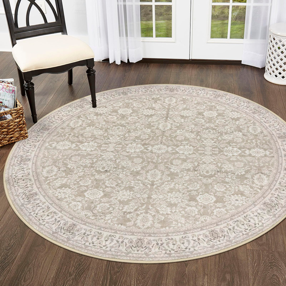 SIILOOM 2x3 Small Washable Area Rug Entryway Door Mat Indoor Kitchen Runner