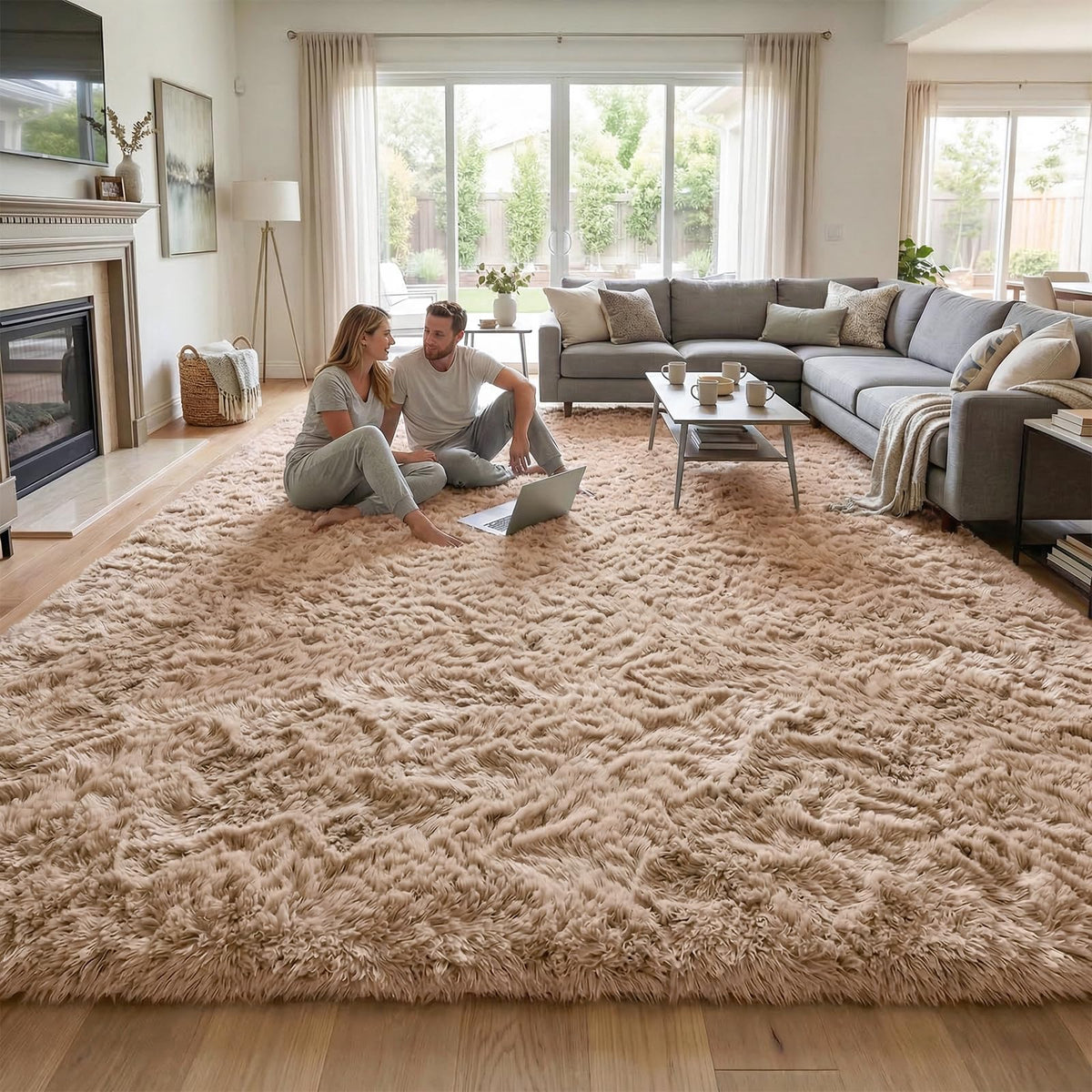 DweIke Fluffy Sage Green Runner Rugs for Bedroom, 2x6 Feet Soft Plush Long Runners for Girls Boys Kids, Non-Slip and Machine Washable Bedside Rug, Small Throw Carpet for Hallway Rooms Decor