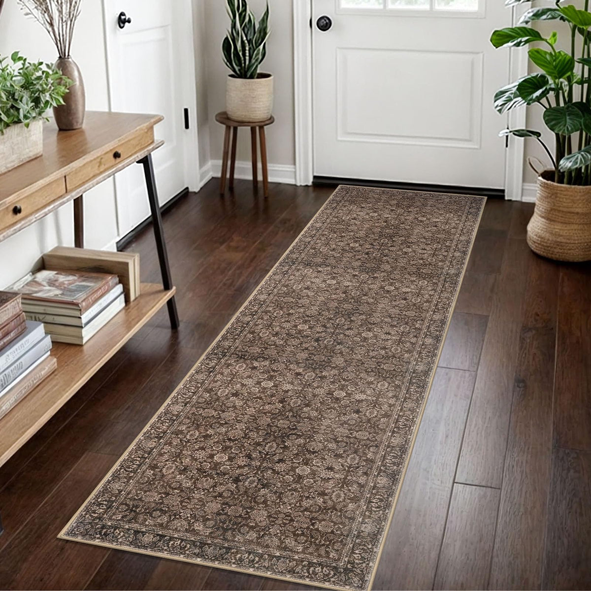 SIILOOM 2x3 Small Washable Area Rug Entryway Door Mat Indoor Kitchen Runner