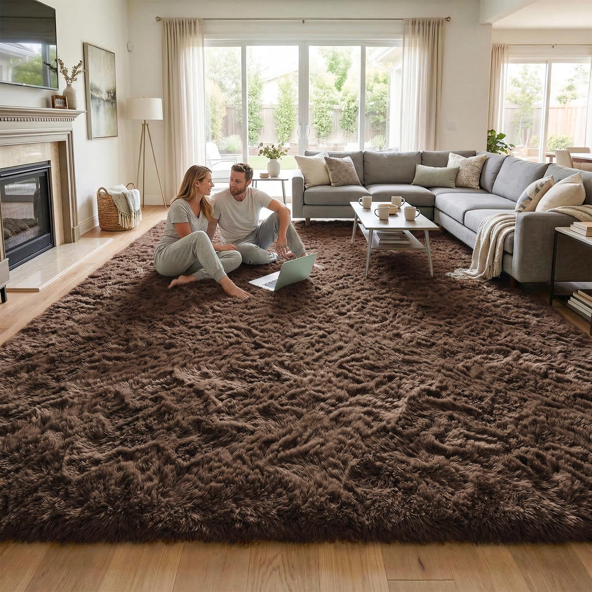 DweIke Fluffy Sage Green Runner Rugs for Bedroom, 2x6 Feet Soft Plush Long Runners for Girls Boys Kids, Non-Slip and Machine Washable Bedside Rug, Small Throw Carpet for Hallway Rooms Decor