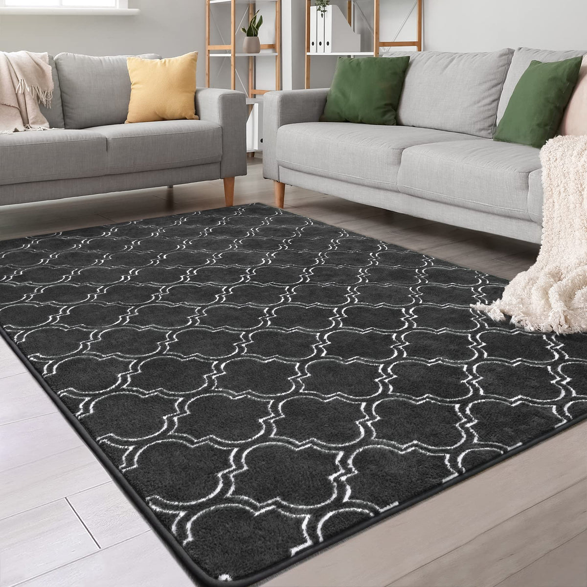 Chicrug Memory Foam 2x6 Runner Rugs for Hallway Entryway Bedroom