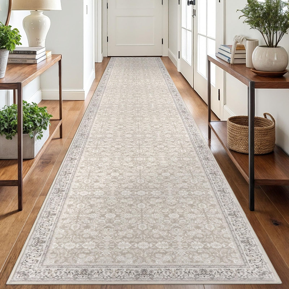 SIILOOM 2x3 Small Washable Area Rug Entryway Door Mat Indoor Kitchen Runner