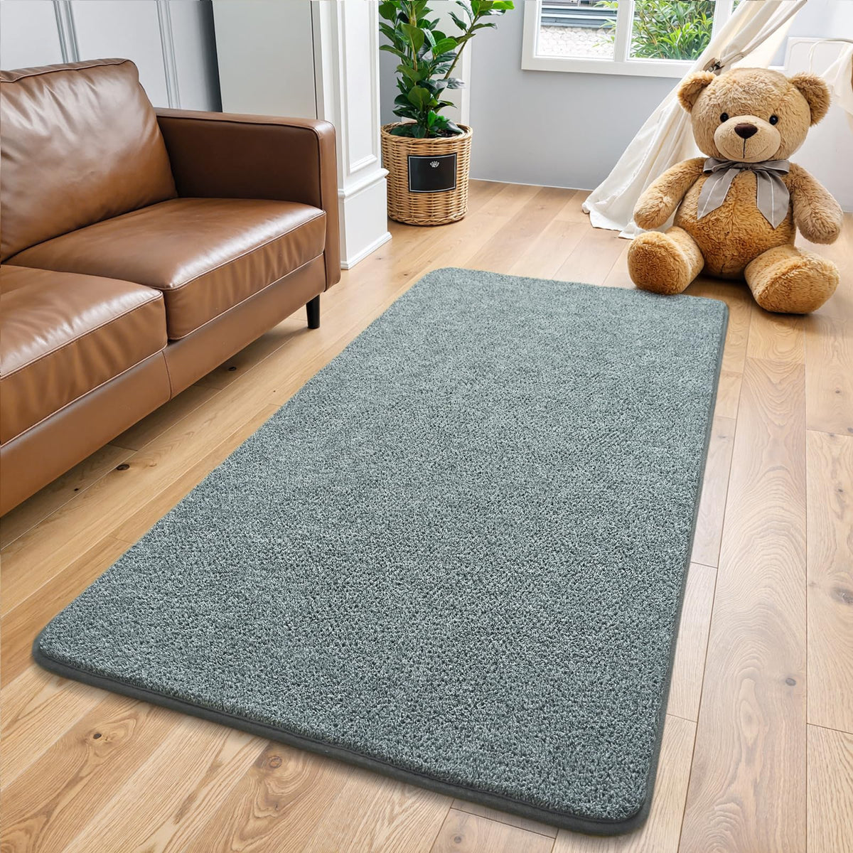 Keeko 2x4 Area Rugs for Living Room,Soft Washable Memory Foam Bedroom Rug