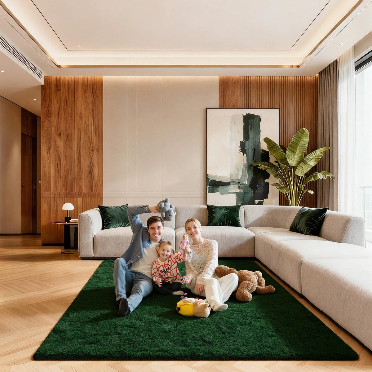 Pink Rug for Bedroom, 2x3 Small Fluffy Area Rugs for Living Room