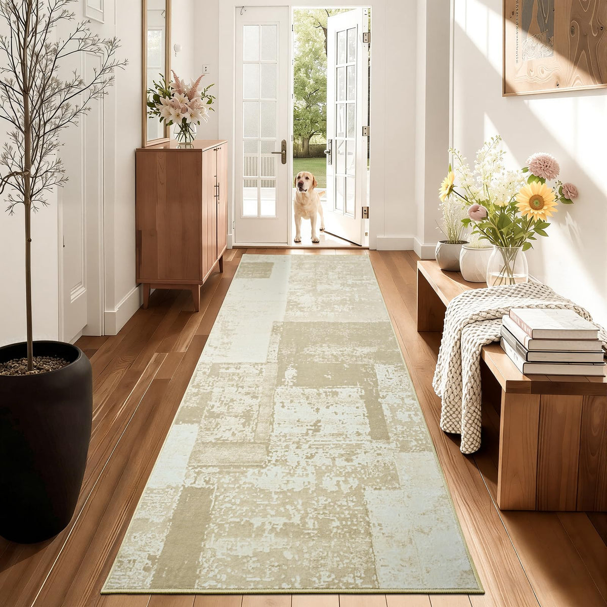 LOCHAS Washable Runner Rugs for Hallway 2x6, Non Slip Entryway Rug Runners