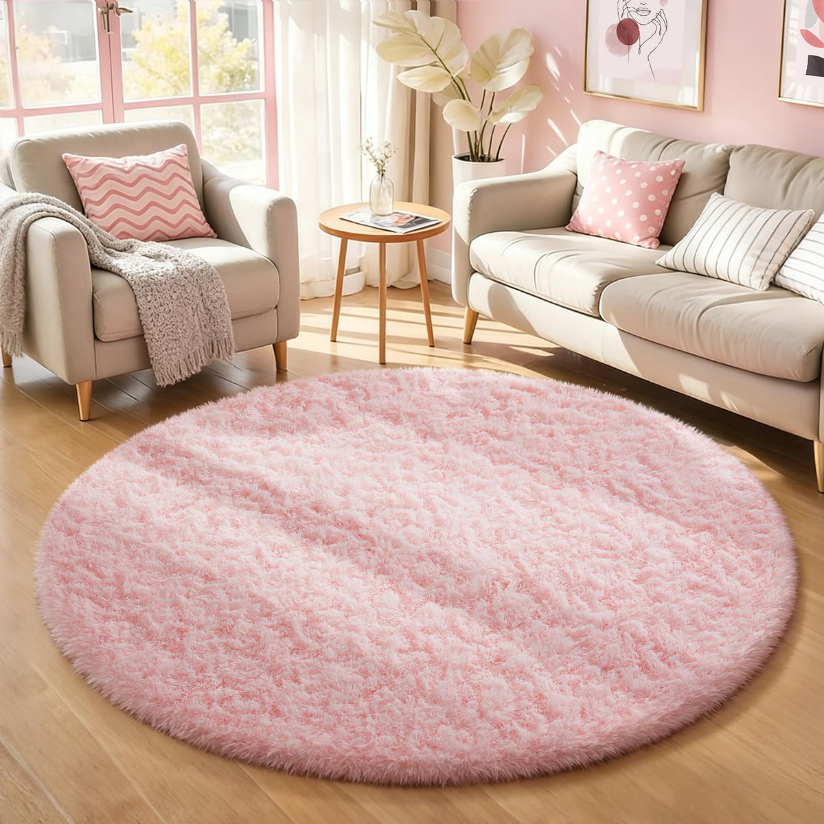 Ophanie 2x6 Washable Runner Rug for Hallway,Non-Slip Fluffy Soft Bedside Rugs, Bedroom Living Room Grey Shaggy Gray Carpet for Kids Girls Boys Dorm Nursery Home Decor Aesthetic