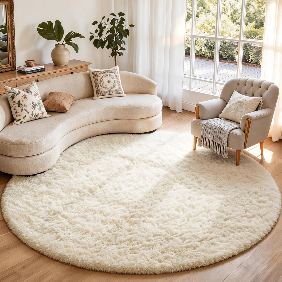 Ophanie 2x6 Washable Runner Rug for Hallway,Non-Slip Fluffy Soft Bedside Rugs, Bedroom Living Room Grey Shaggy Gray Carpet for Kids Girls Boys Dorm Nursery Home Decor Aesthetic