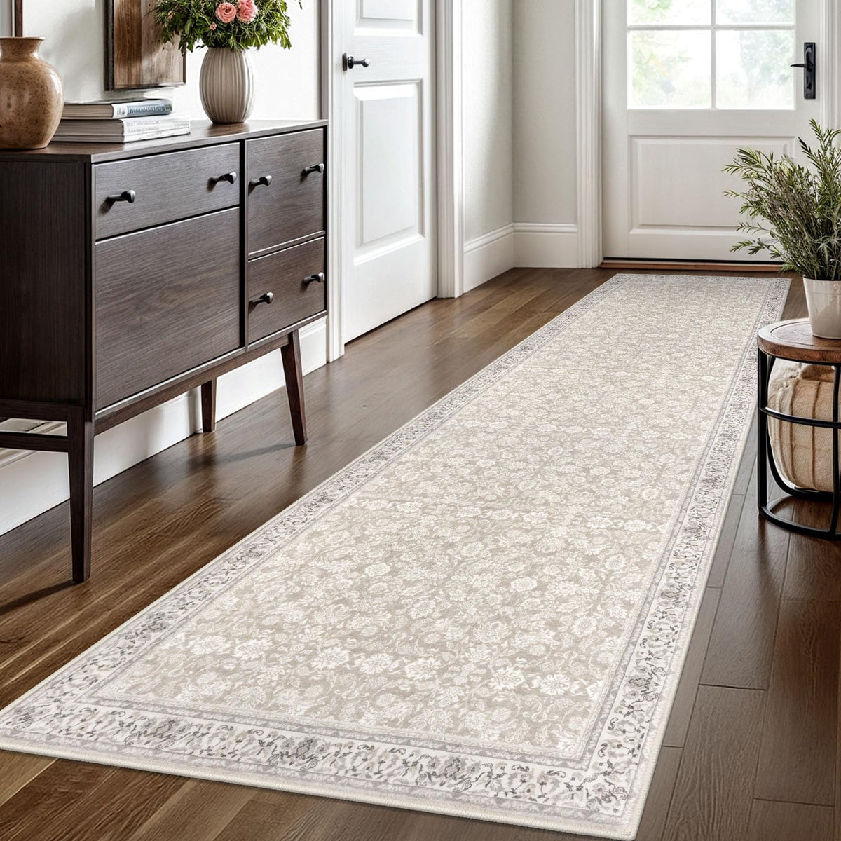 SIILOOM 2x3 Small Washable Area Rug Entryway Door Mat Indoor Kitchen Runner