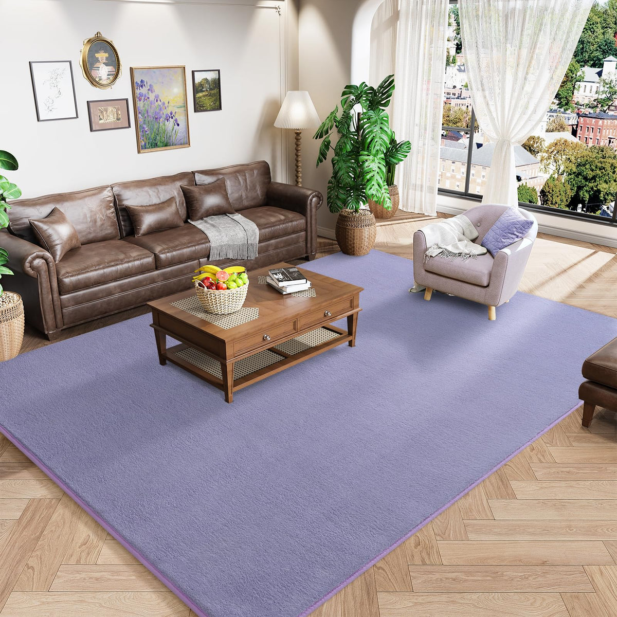 Amearea Modern Soft Hallway Runner Rug, 2x6 Feet Black Washable Runner Rugs