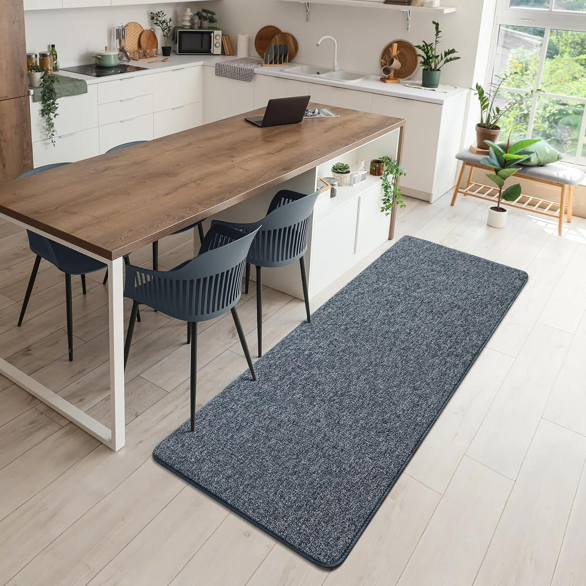 Chicrug Memory Foam 2x6 Runner Rugs for Hallway Entryway Bedroom