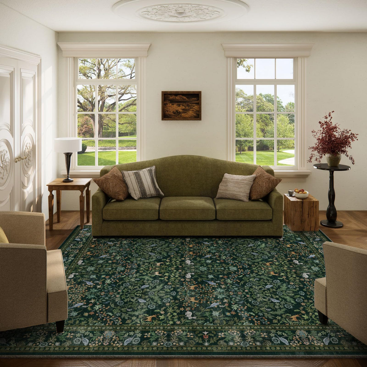 Machine Washable Small Rugs for Entryway: Door Mat Indoor Entrance 2x3 Throw Rug Non-Slip Low Pile Soft Kitchen Rugs for Front Door Indoor Entrance Entry Bedside Kids Room