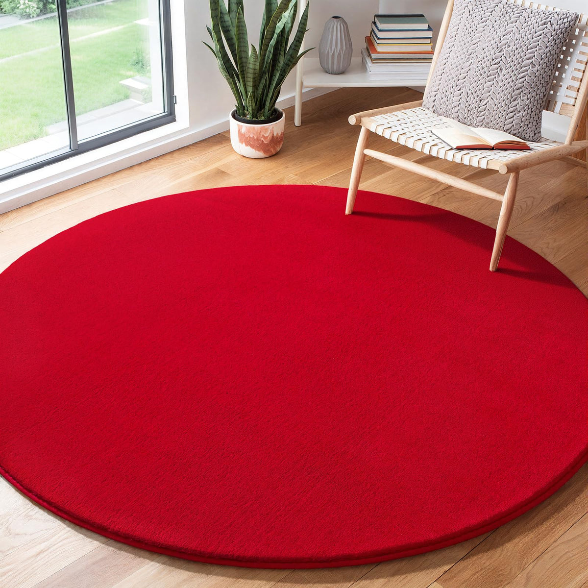 Amearea Modern Soft Hallway Runner Rug, 2x6 Feet Black Washable Runner Rugs
