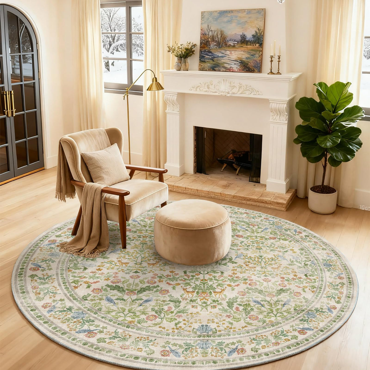 Machine Washable Small Rugs for Entryway: Door Mat Indoor Entrance 2x3 Throw Rug Non-Slip Low Pile Soft Kitchen Rugs for Front Door Indoor Entrance Entry Bedside Kids Room