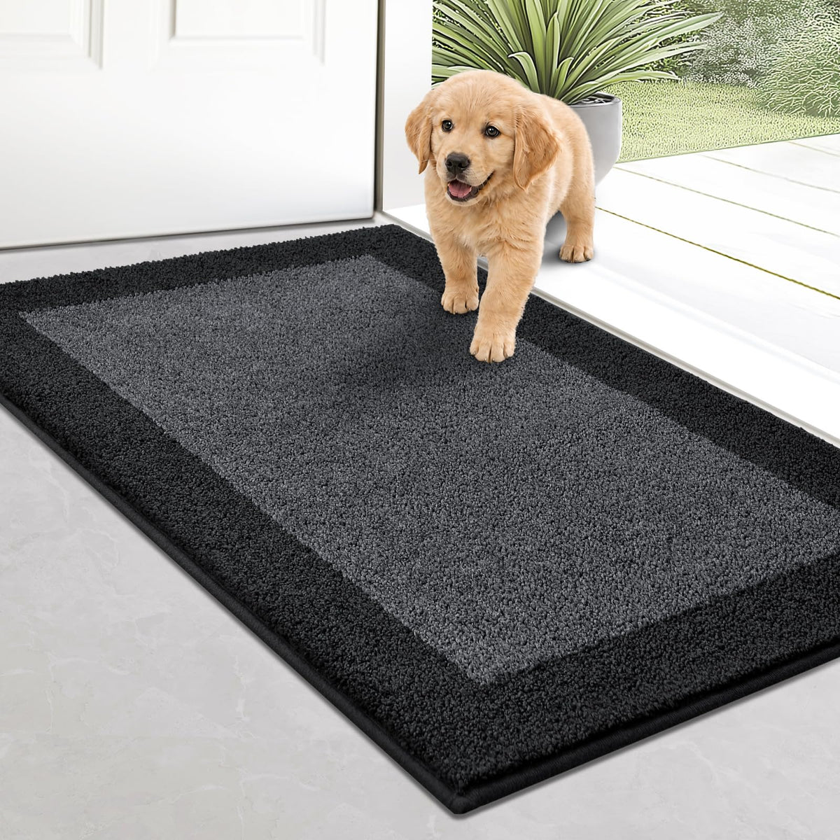 Runner Rug 32" x 72", Kitchen Rug for Hallway, Door, Roll Packing
