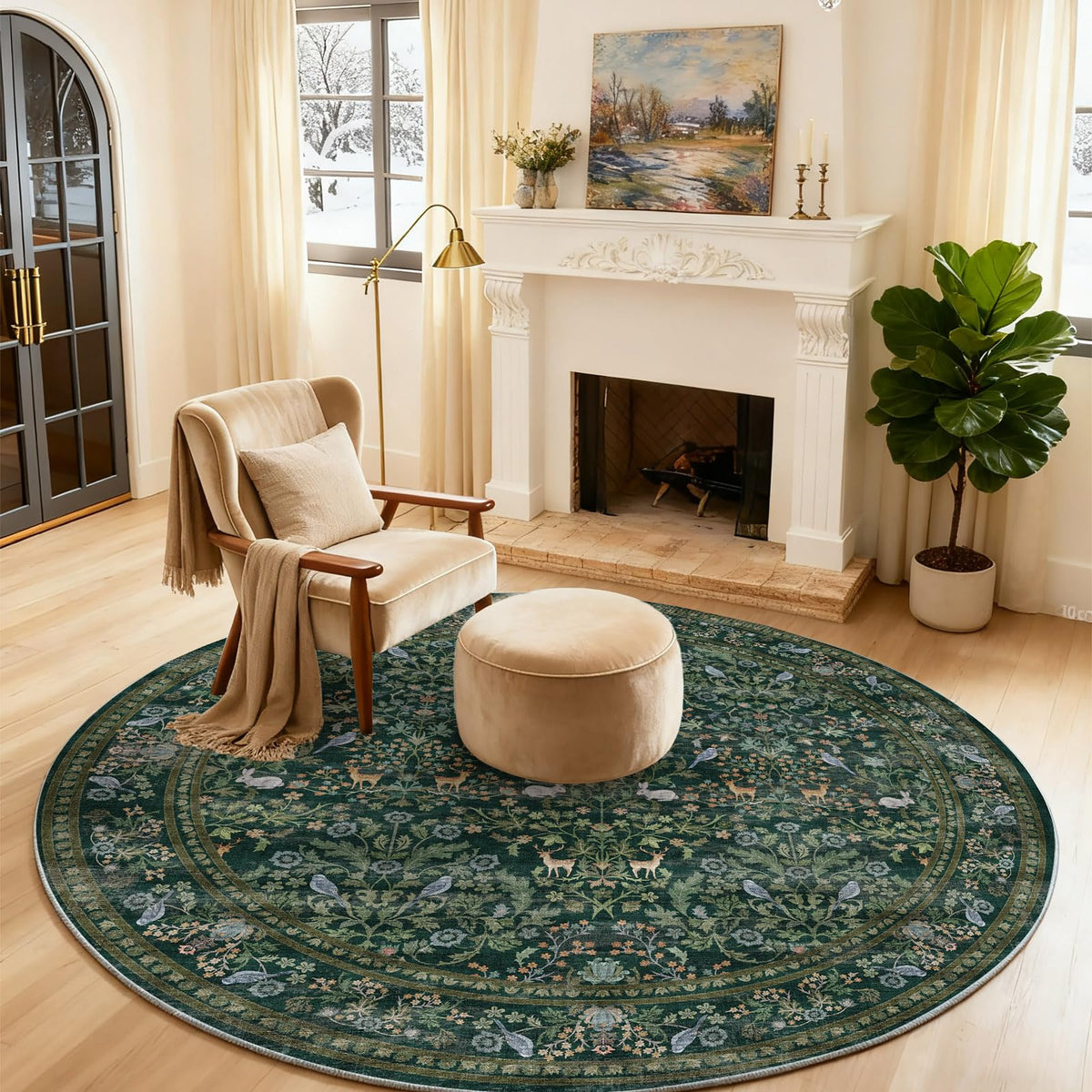 Machine Washable Small Rugs for Entryway: Door Mat Indoor Entrance 2x3 Throw Rug Non-Slip Low Pile Soft Kitchen Rugs for Front Door Indoor Entrance Entry Bedside Kids Room