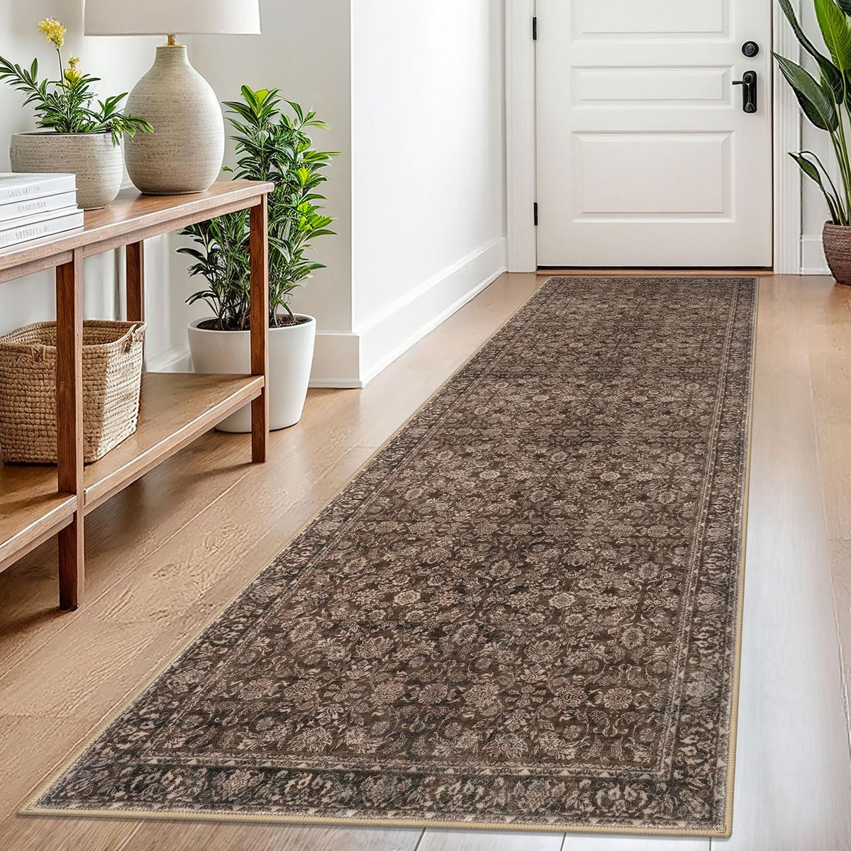 SIILOOM 2x3 Small Washable Area Rug Entryway Door Mat Indoor Kitchen Runner