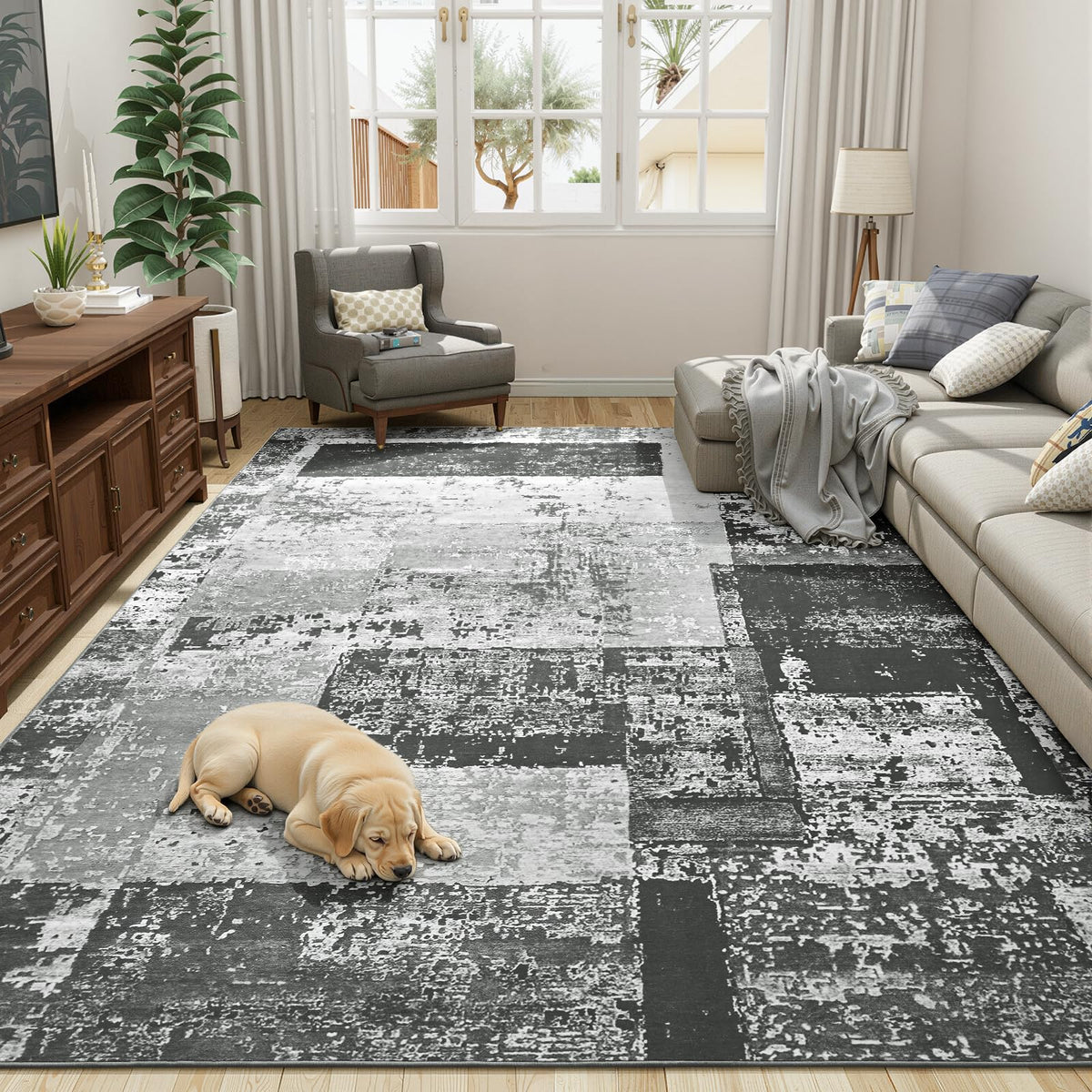LOCHAS Washable Runner Rugs for Hallway 2x6, Non Slip Entryway Rug Runners