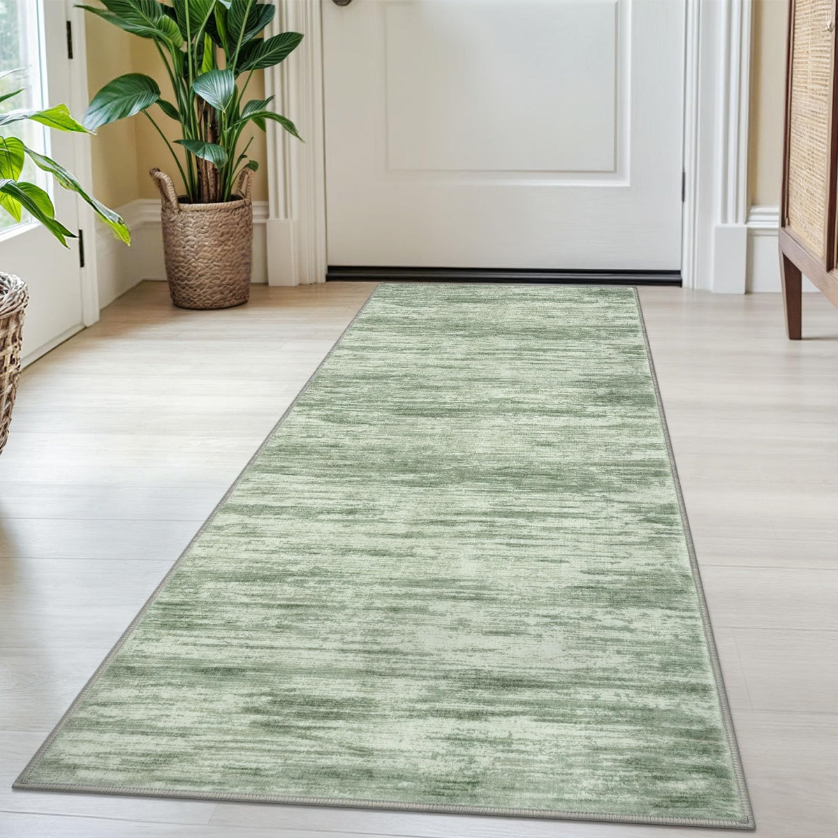 SIILOOM 3x5 Washable Area Rug Non Slip Door Mat Indoor for Entryway Bedside