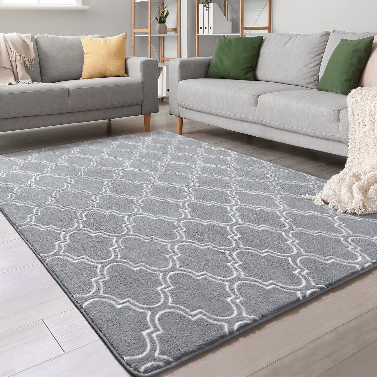 Chicrug Memory Foam 2x6 Runner Rugs for Hallway Entryway Bedroom