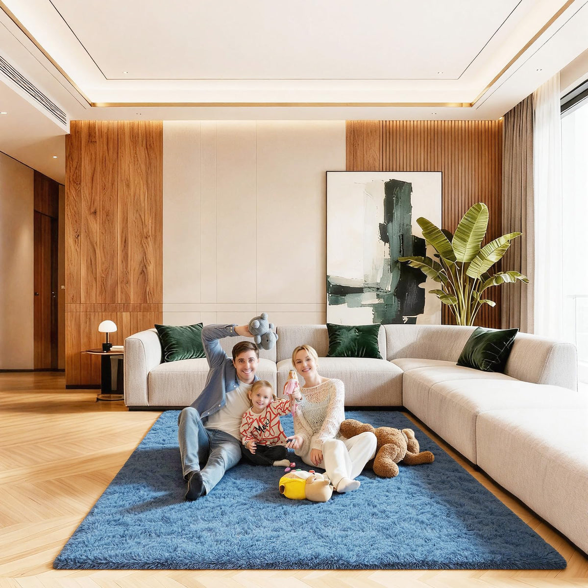 Pink Rug for Bedroom, 2x3 Small Fluffy Area Rugs for Living Room