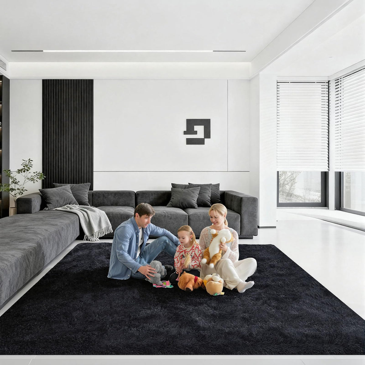 Pink Rug for Bedroom, 2x3 Small Fluffy Area Rugs for Living Room