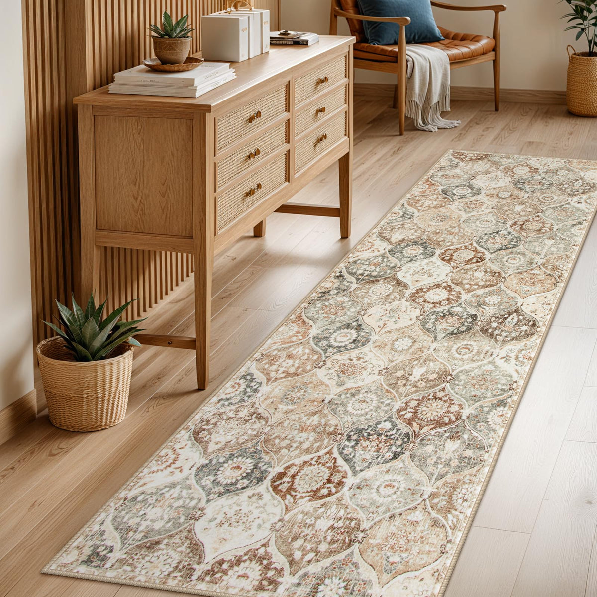 Lahome Washable Rugs for Entryway, 2x3 Kitchen Rugs Non Slip Washable