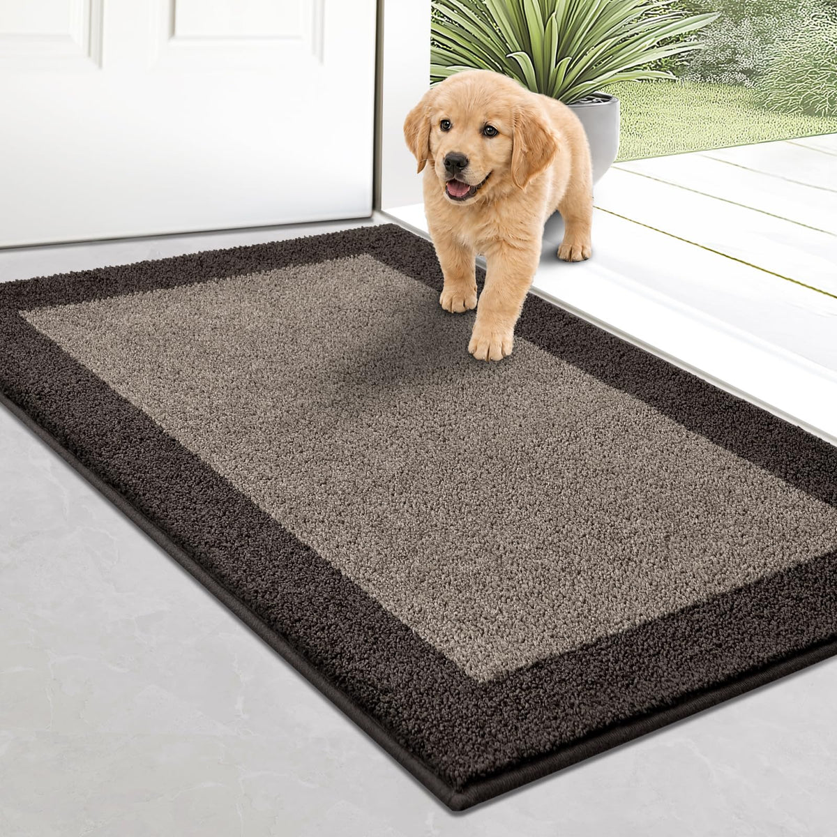 Runner Rug 32" x 72", Kitchen Rug for Hallway, Door, Roll Packing