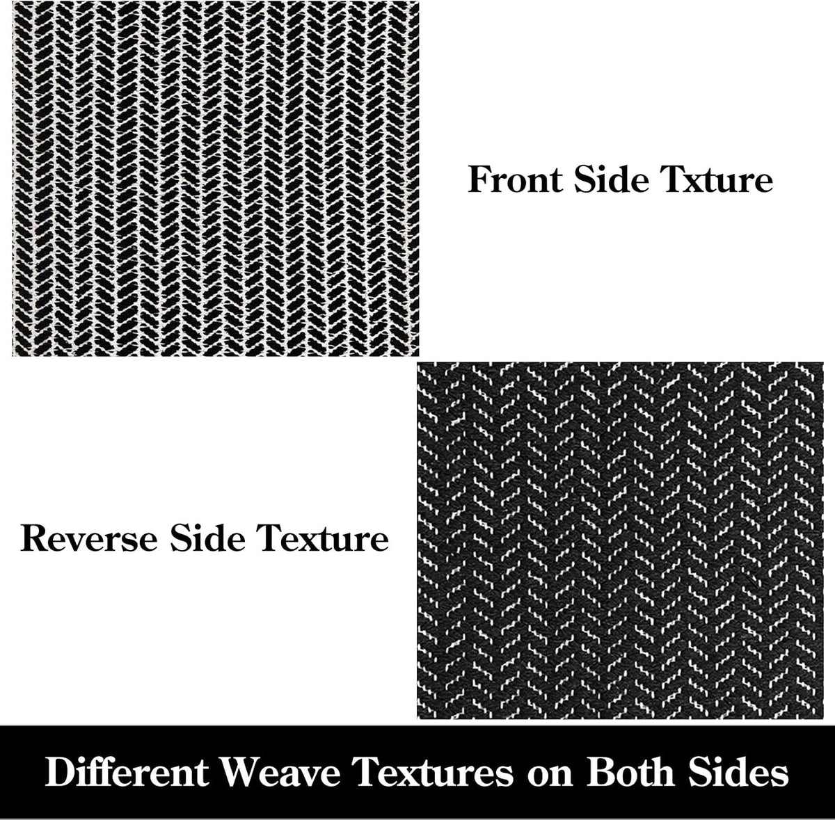 Lahome Belle Boho Bathroom Rugs, Small 2x3 Front Door Mat Lightweight Kitchen Rug Woven Cotton Area Rug with Tassels, Farmhouse Washable Black and White Throw Rug Low Pile Carpet for Entry Laundry