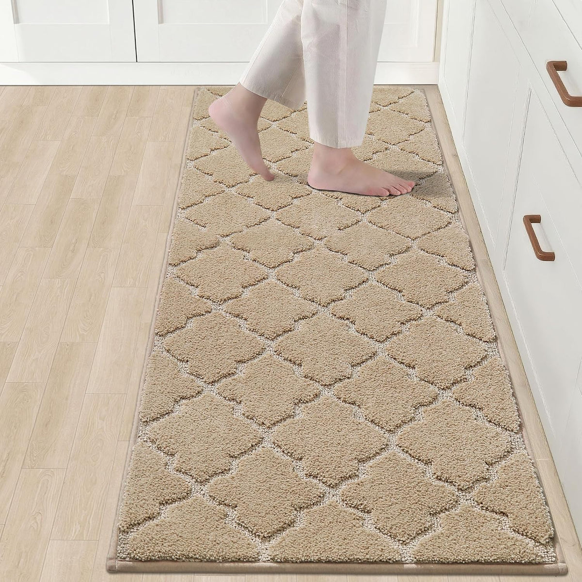 COSY HOMEER Soft Kitchen Floor Mats and Rugs Non Slip 20"x59",Dark Grey