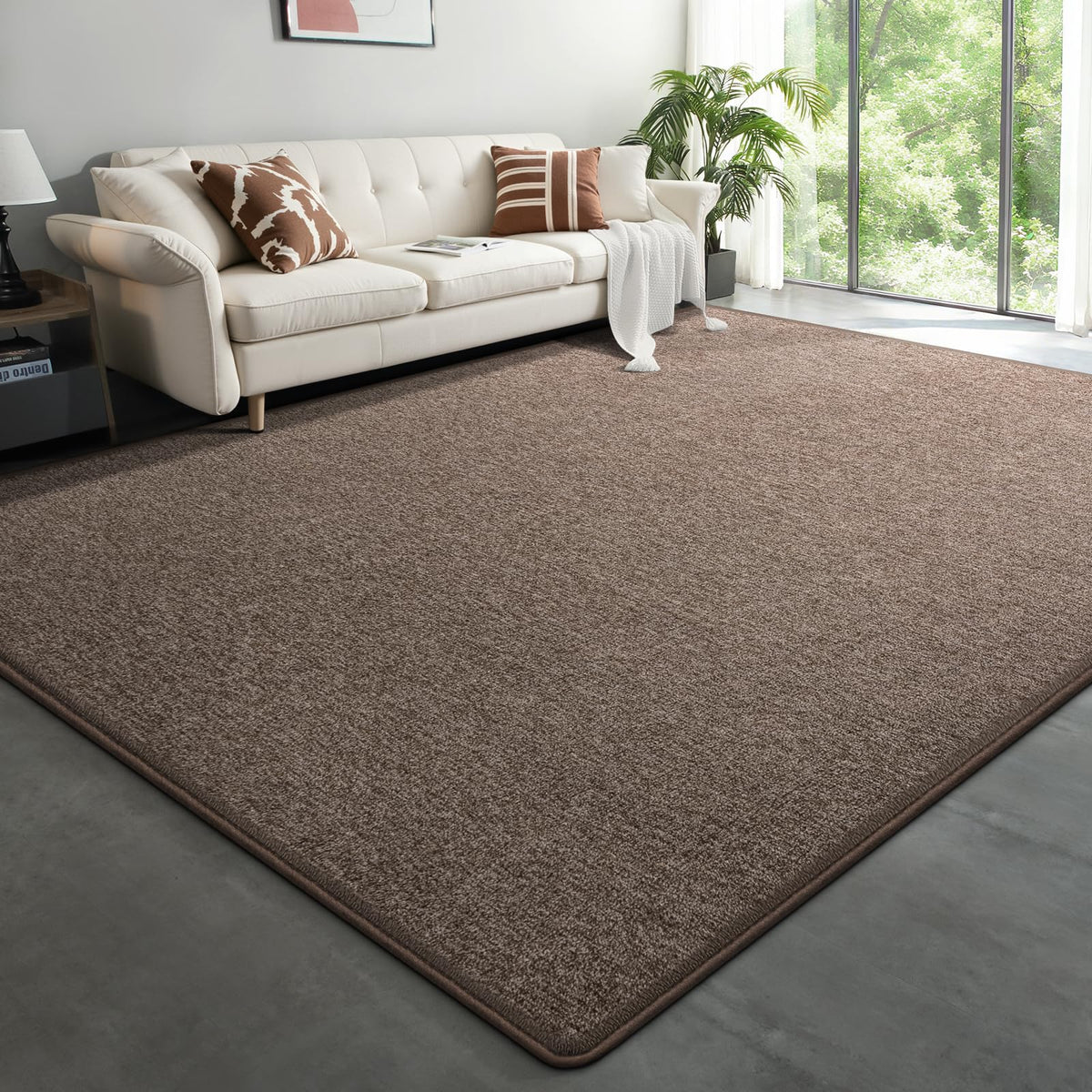 Modern Hallway Runner Rug, 2x6 Black Washable Non Slip Runner Rug