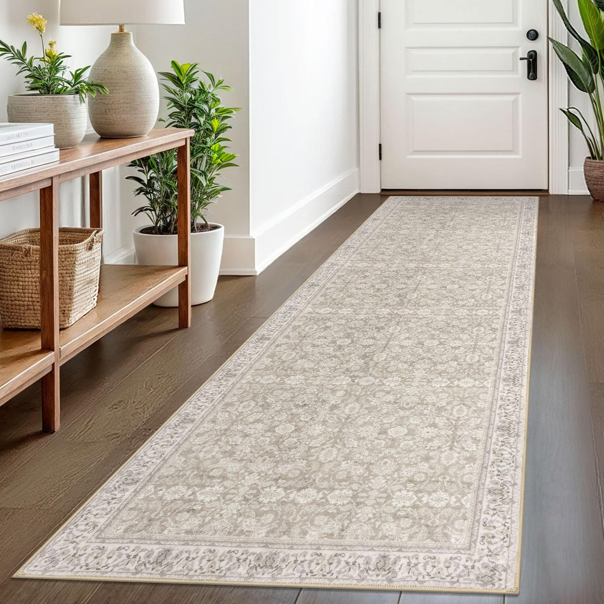SIILOOM 2x3 Small Washable Area Rug Entryway Door Mat Indoor Kitchen Runner