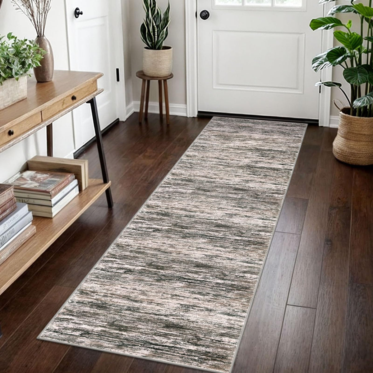 SIILOOM 3x5 Washable Area Rug Non Slip Door Mat Indoor for Entryway Bedside