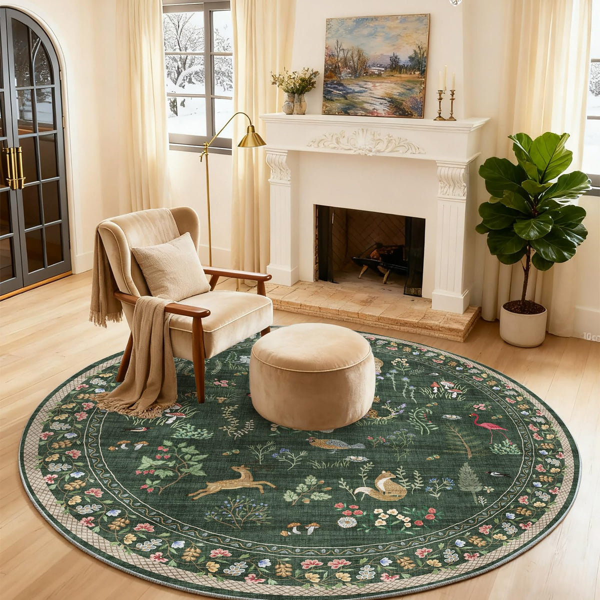 Machine Washable Small Rugs for Entryway: Door Mat Indoor Entrance 2x3 Throw Rug Non-Slip Low Pile Soft Kitchen Rugs for Front Door Indoor Entrance Entry Bedside Kids Room