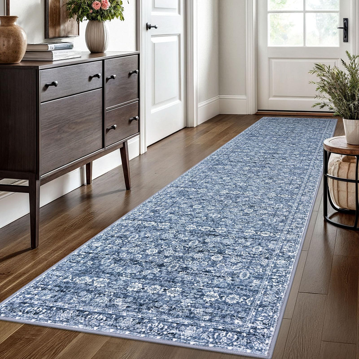 SIILOOM 2x3 Small Washable Area Rug Entryway Door Mat Indoor Kitchen Runner