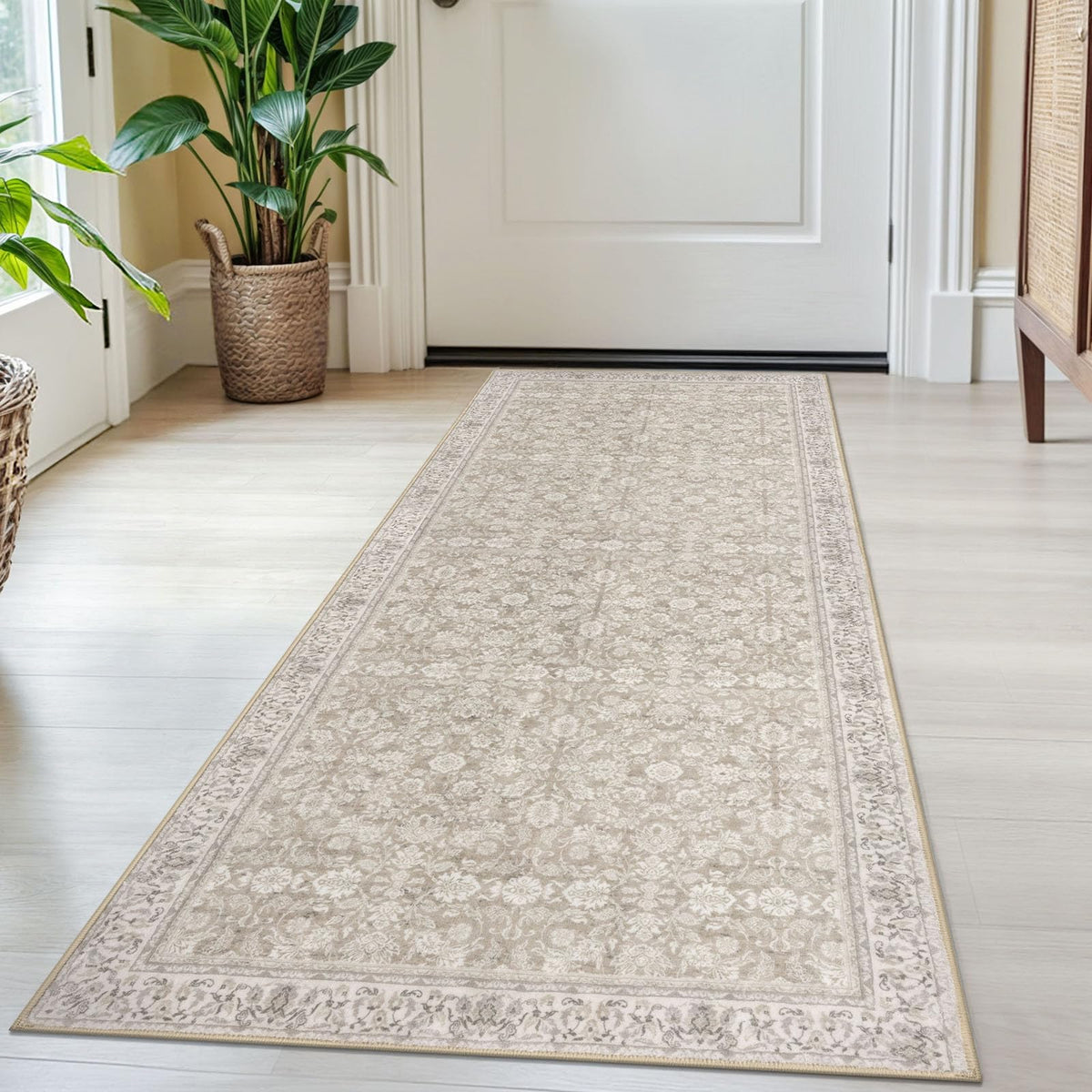 SIILOOM 2x3 Small Washable Area Rug Entryway Door Mat Indoor Kitchen Runner