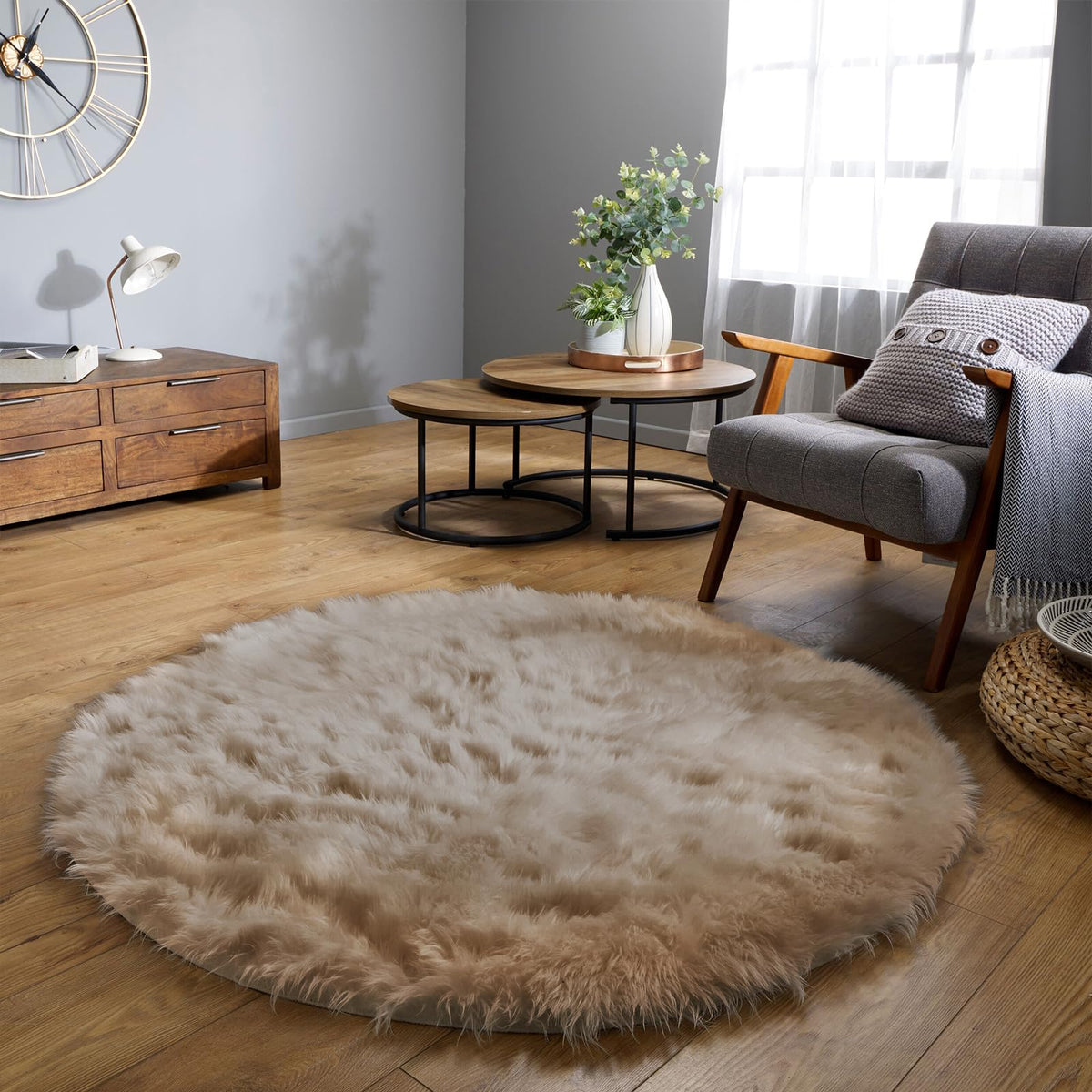 Latepis White Sheepskin Rug 2x3 Faux Fur Sheepskin Rug for Living Room Fluffy Washable Rugs for Bedroom Luxury Room Decor Furry Rugs Rectangle