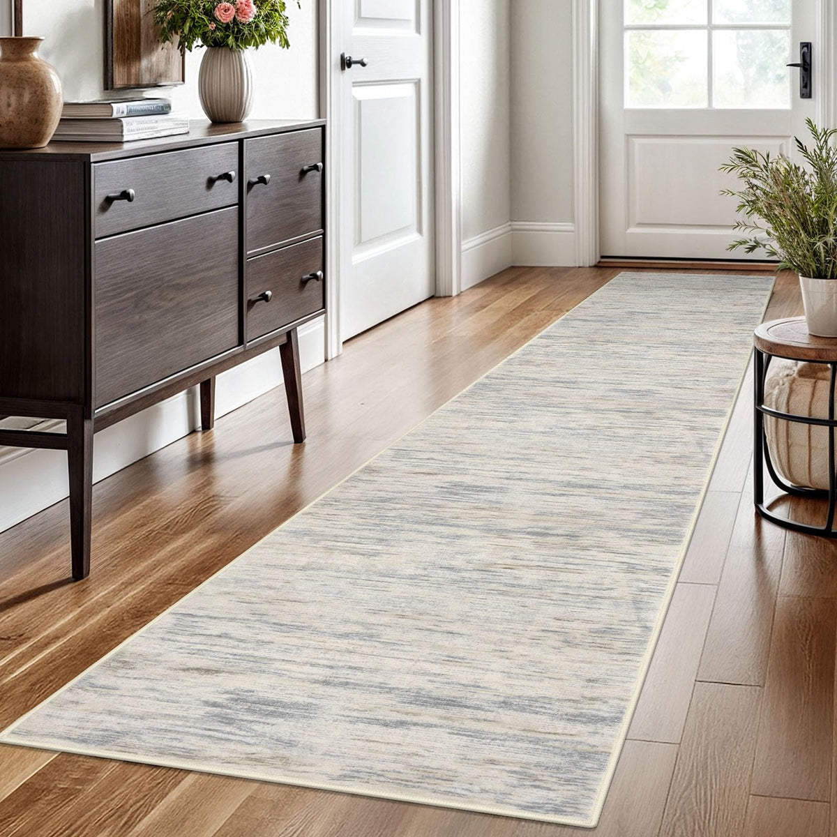 SIILOOM 3x5 Washable Area Rug Non Slip Door Mat Indoor for Entryway Bedside