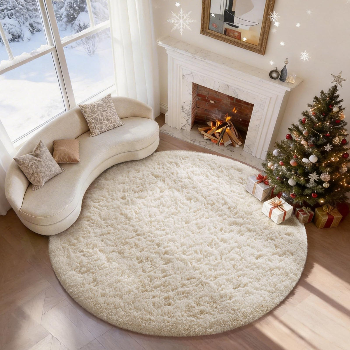 Ophanie 2x6 Washable Runner Rug for Hallway,Non-Slip Fluffy Soft Bedside Rugs, Bedroom Living Room Grey Shaggy Gray Carpet for Kids Girls Boys Dorm Nursery Home Decor Aesthetic