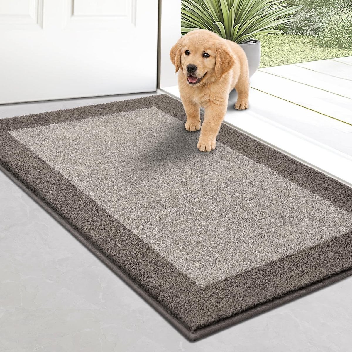 Runner Rug 32" x 72", Kitchen Rug for Hallway, Door, Roll Packing