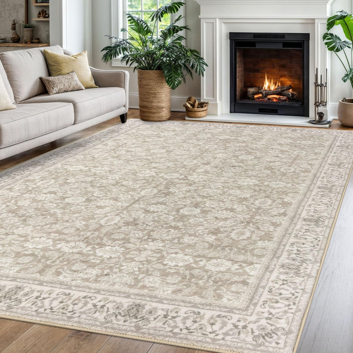 SIILOOM 2x3 Small Washable Area Rug Entryway Door Mat Indoor Kitchen Runner