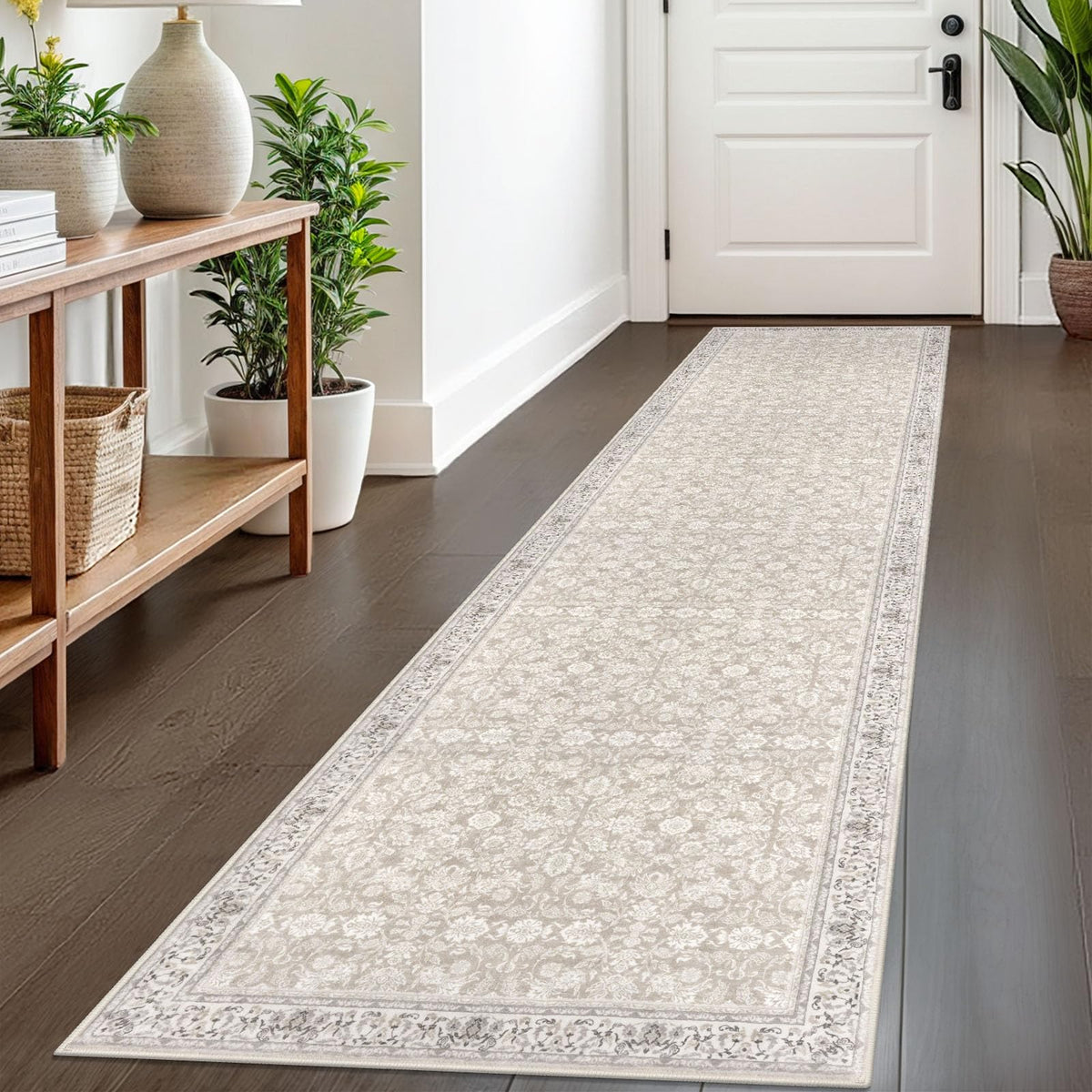 SIILOOM 2x3 Small Washable Area Rug Entryway Door Mat Indoor Kitchen Runner