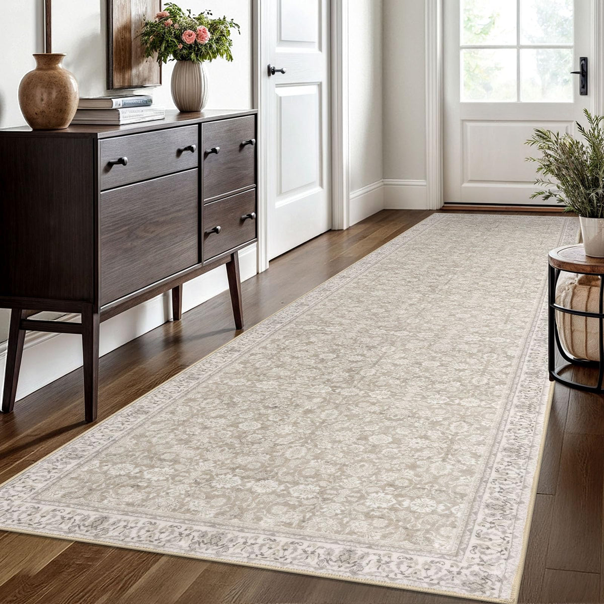 SIILOOM 2x3 Small Washable Area Rug Entryway Door Mat Indoor Kitchen Runner