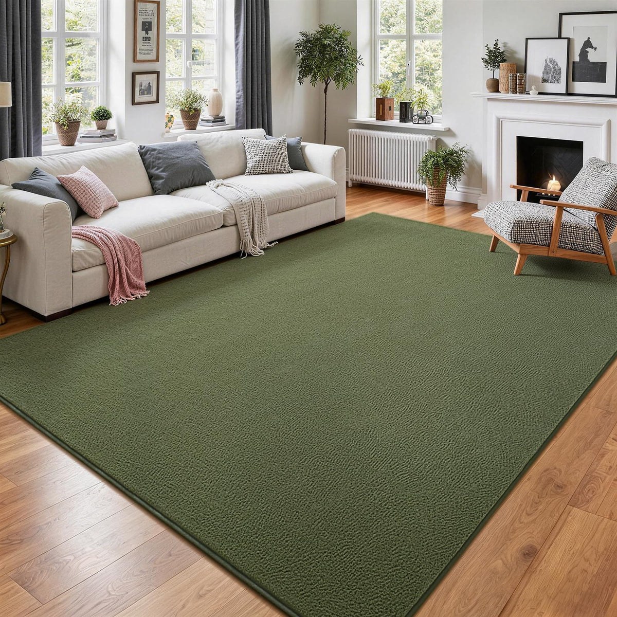 Vasofe Black Hallway Runner Rug, 2x6 Non Slip Runners, Washable Bedroom Rug
