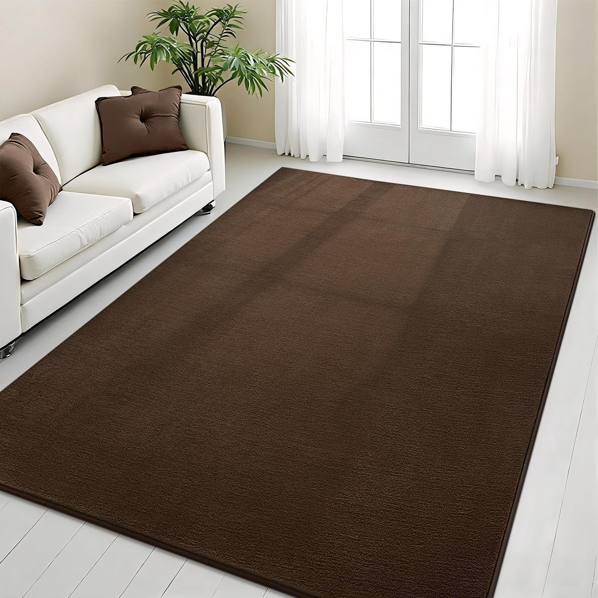 Vasofe Black Hallway Runner Rug, 2x6 Non Slip Runners, Washable Bedroom Rug